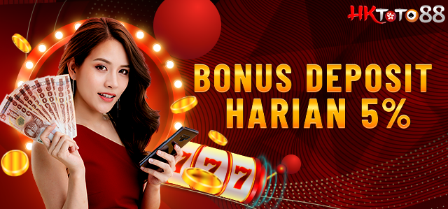 Bonus Deposit Harian Slot Game 5% Tiap Harinya